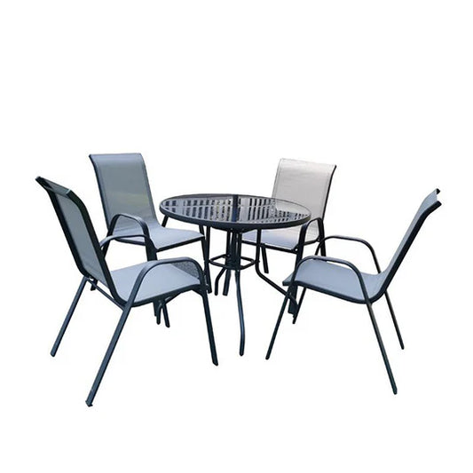 Градински Ратанов Комплект Relax 2 стола с маса   + поставка