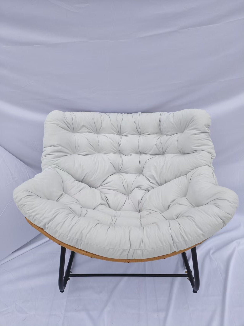 ОГРОМНО ЛЮЛЕЕЩО СЕ КРЕСЛО ТИП ЯЙЦЕ – ChromeStar Home Decor