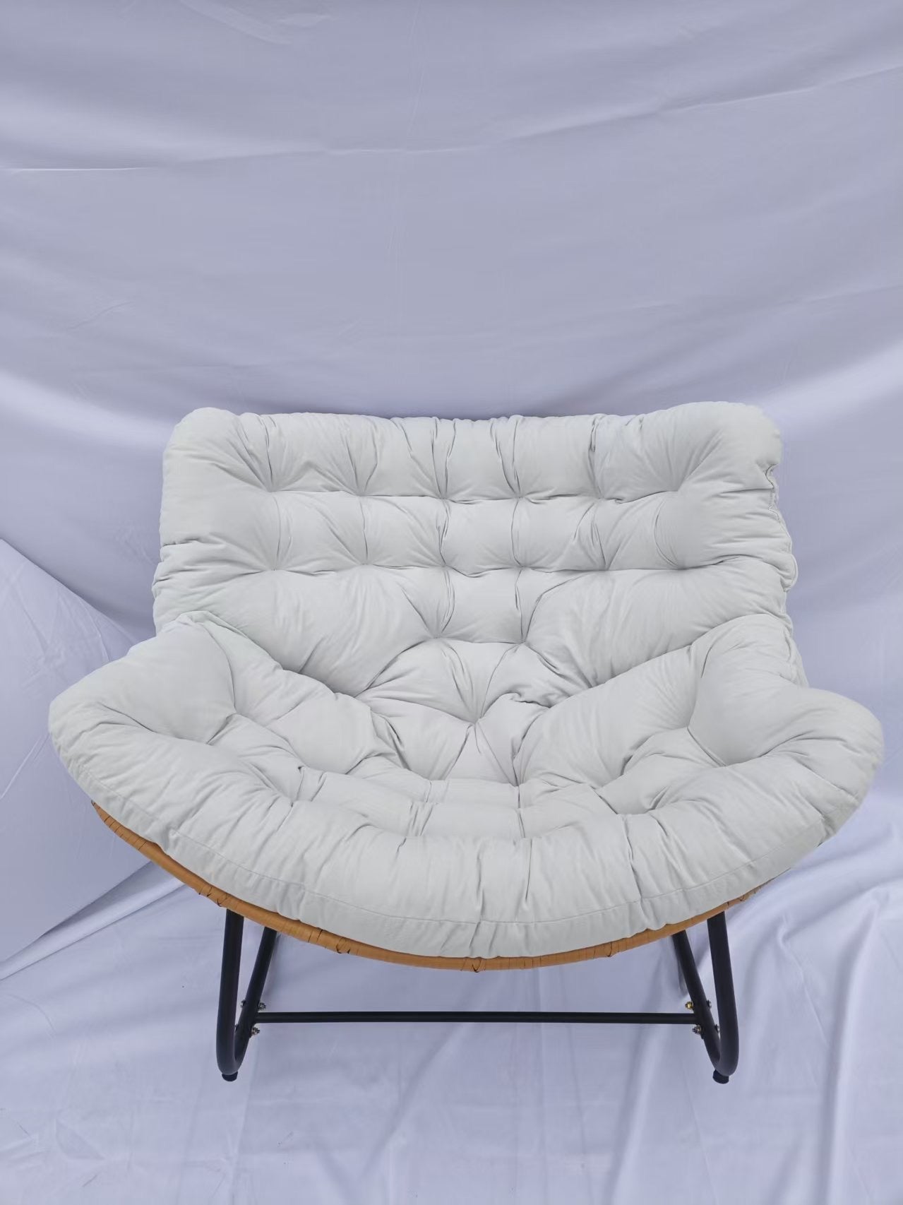 ОГРОМНО ЛЮЛЕЕЩО СЕ КРЕСЛО ТИП ЯЙЦЕ – ChromeStar Home Decor