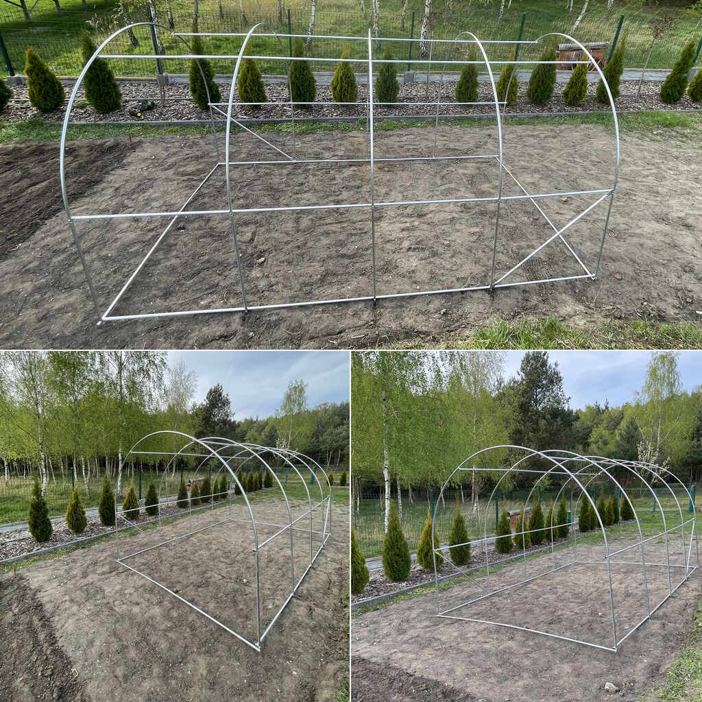 ТУНЕЛНА ОРАНЖЕРИЯ С РАЗМЕРИ 4х2.5х2 МЕТРА (10 m2)
