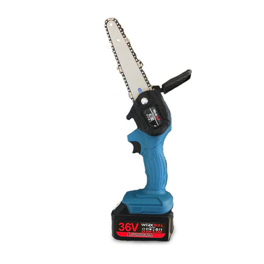 Промо 3в1 комплект Акумулаторна Лозарска ножица с дисплей и Мини Трион с автоматично омасляване + Телескопичен Прът